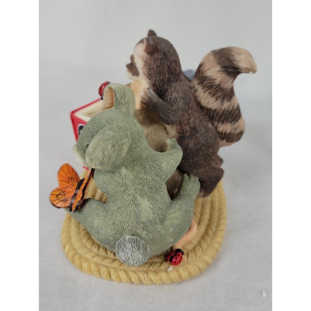 Charming Tails Fitz & Floyd A Collection of Friends Signed Dean Griffin 1998 - Picture 3 of 7